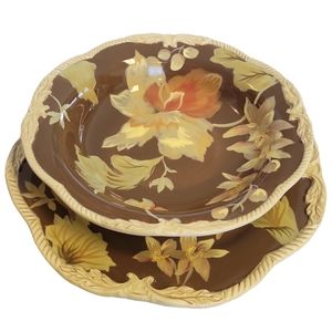 Raymond Waites  Serving Tray Platter round